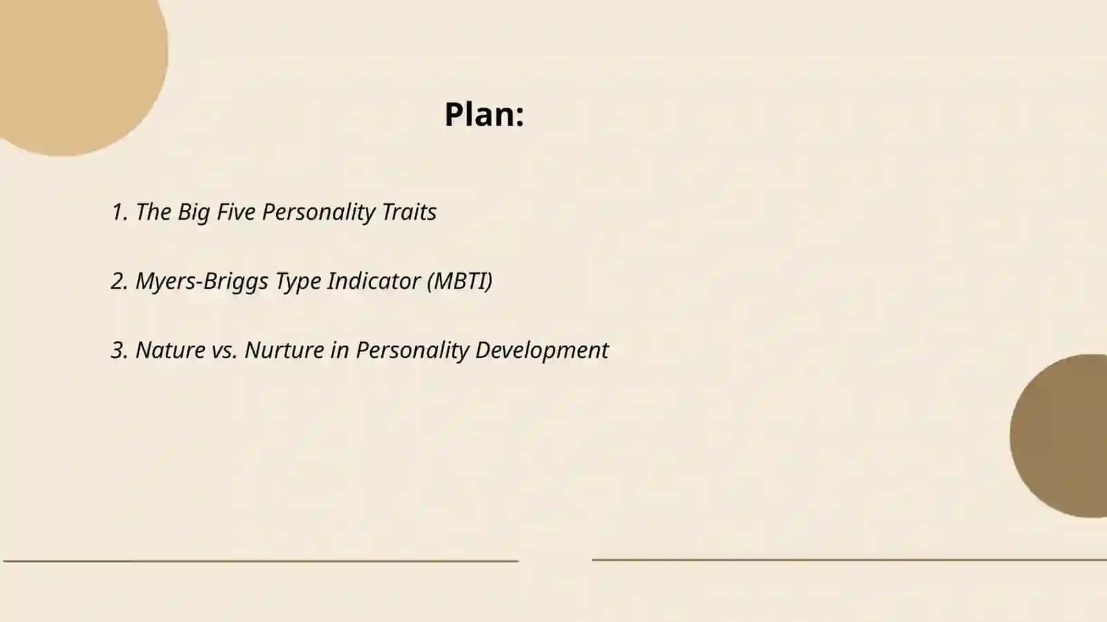 The Big Five Personality Traits 2