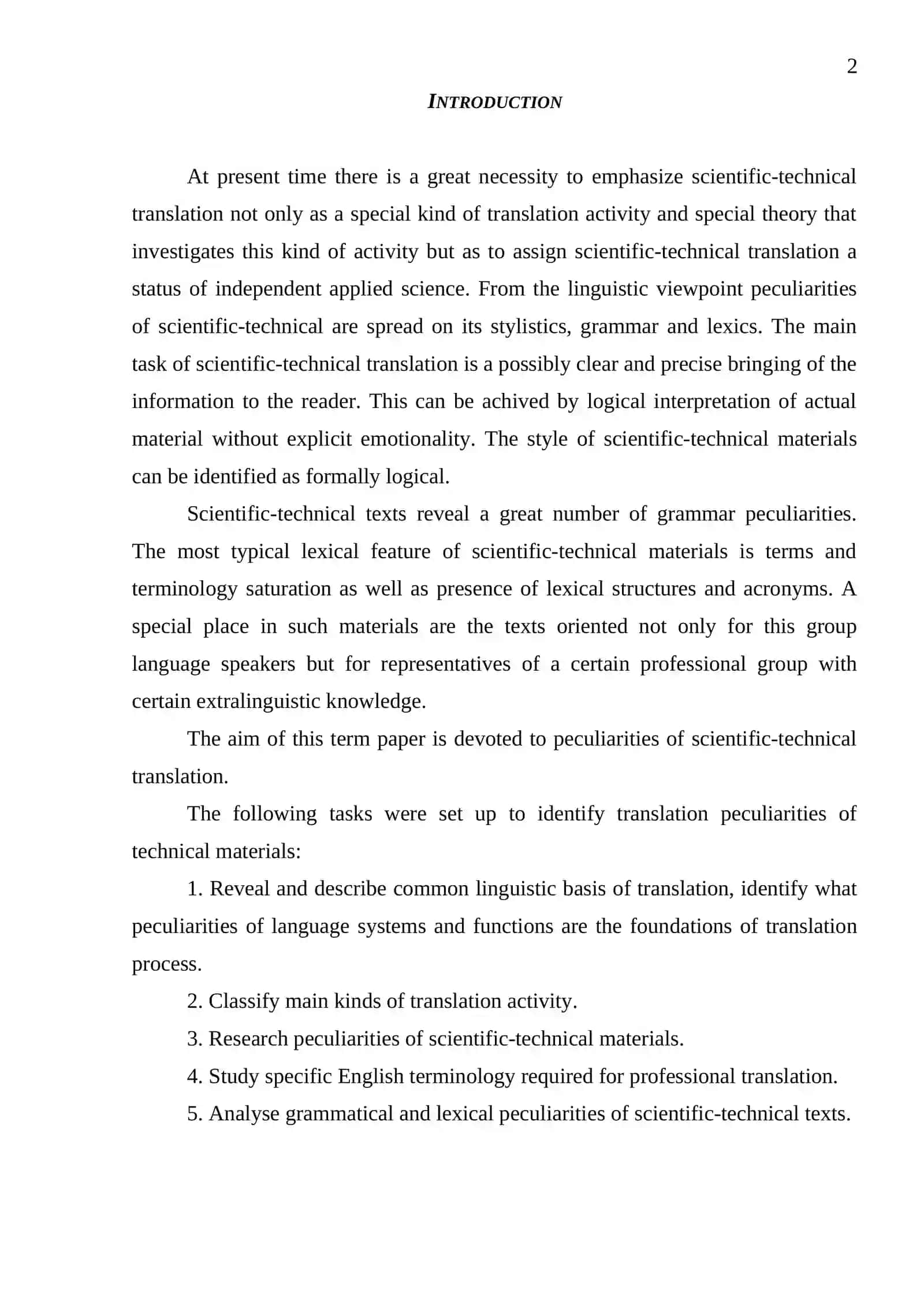 Artistic features of the text 2