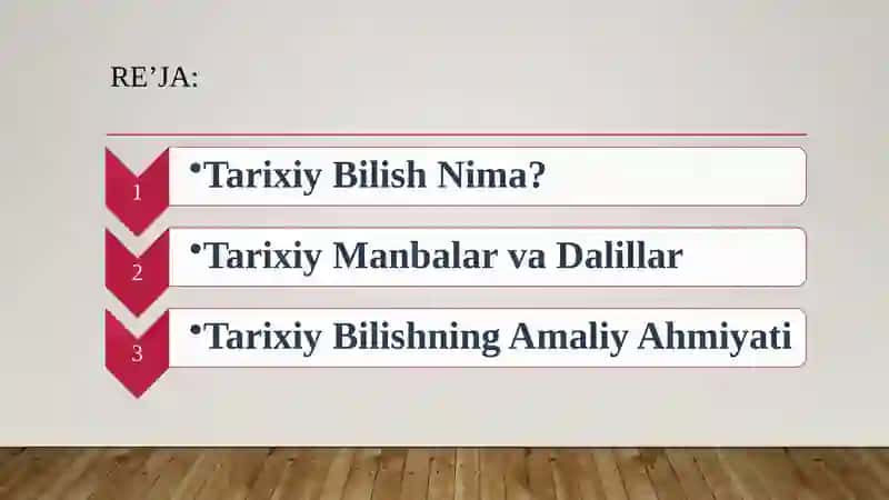 Tarixiy Bilishning O‘ziga Xosligi va Tamoyillari 2