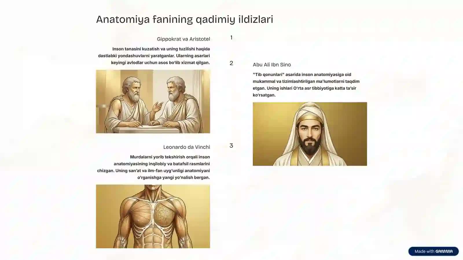 Anatomiyani o‘rganish usullari: Tarixdan zamonaviylikka 2