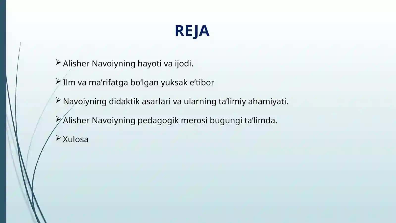 ALISHER NAVOIYNING PEDAGOGIK QARASHLARI 2