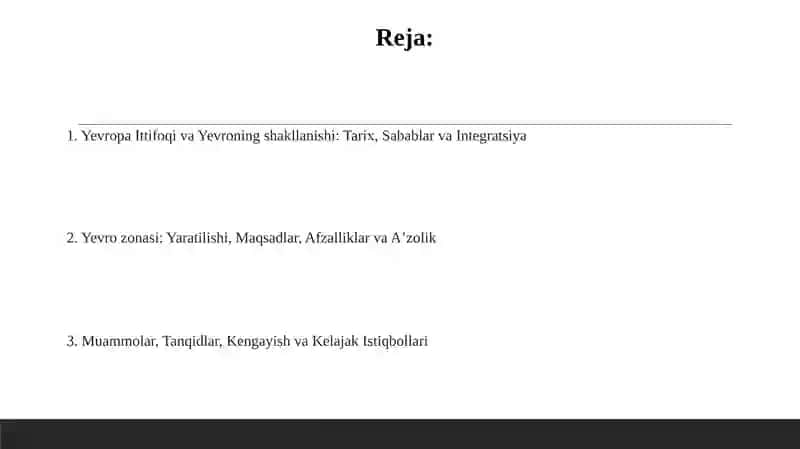 Yevropa Ittifoqining shakllanishi: Tarix va asosiy sabablar 2