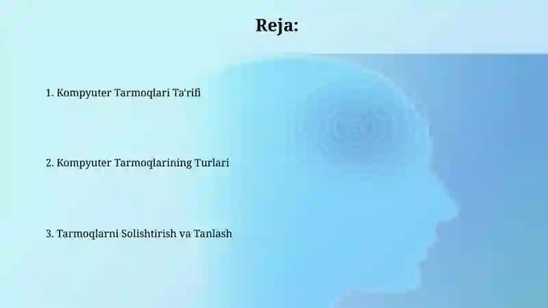 Kompyuter tarmoqlari va uning turlari 2