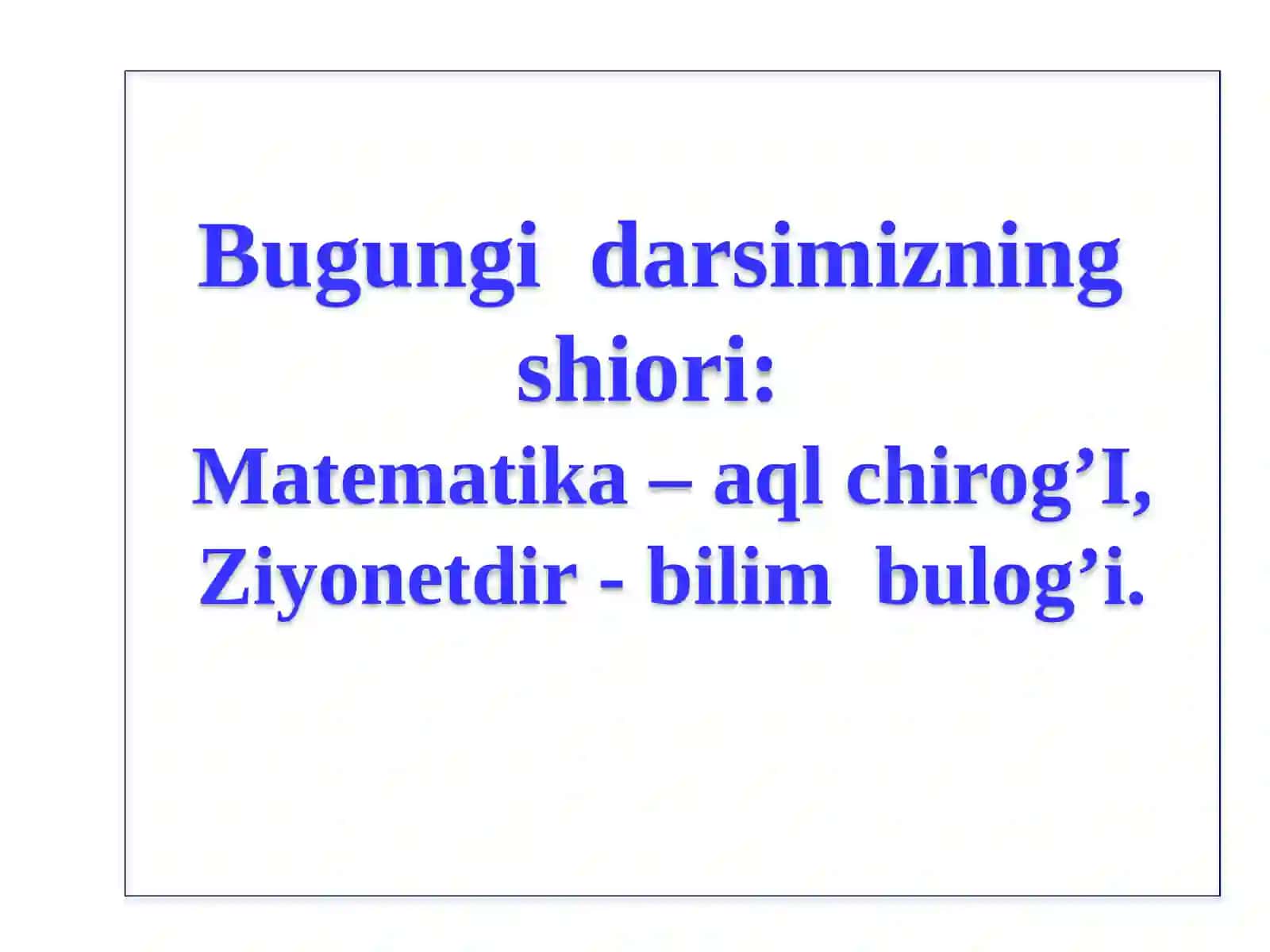 αVA -αBURCHAKLARNING SINUSI, KOSINUSI, TANGENSI VA KOTANGENSI 2