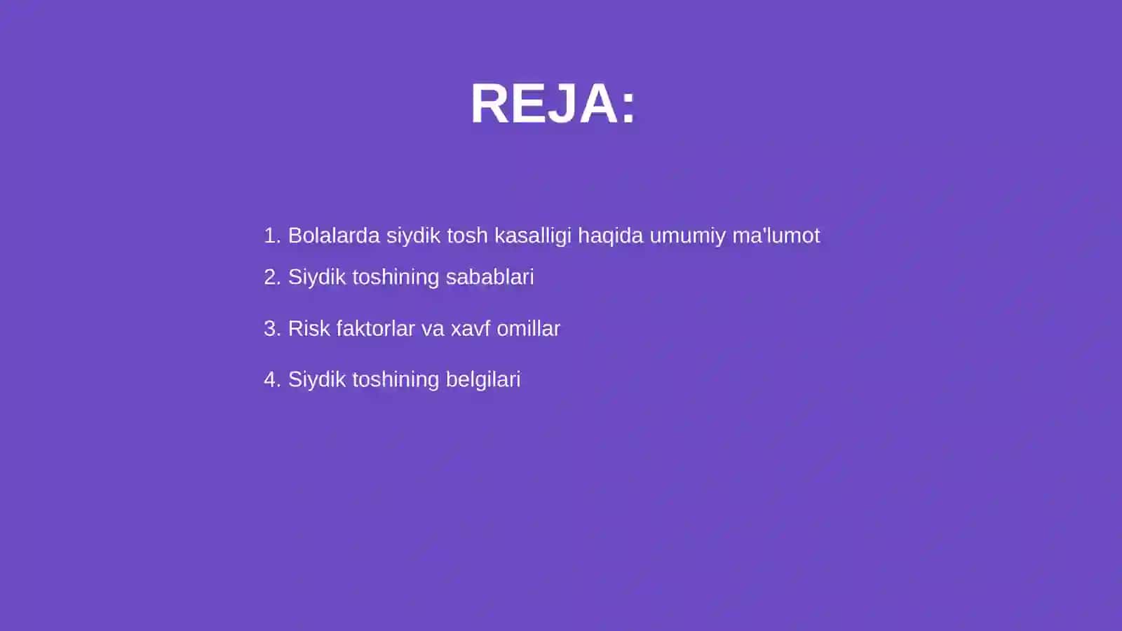 Bolalarda siydik tosh kasalligi 2