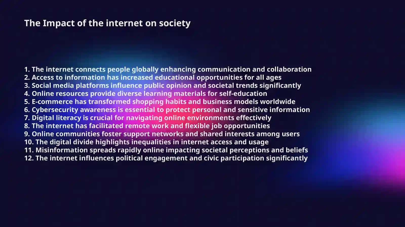 Internetning jamiyatga ta'siri 2