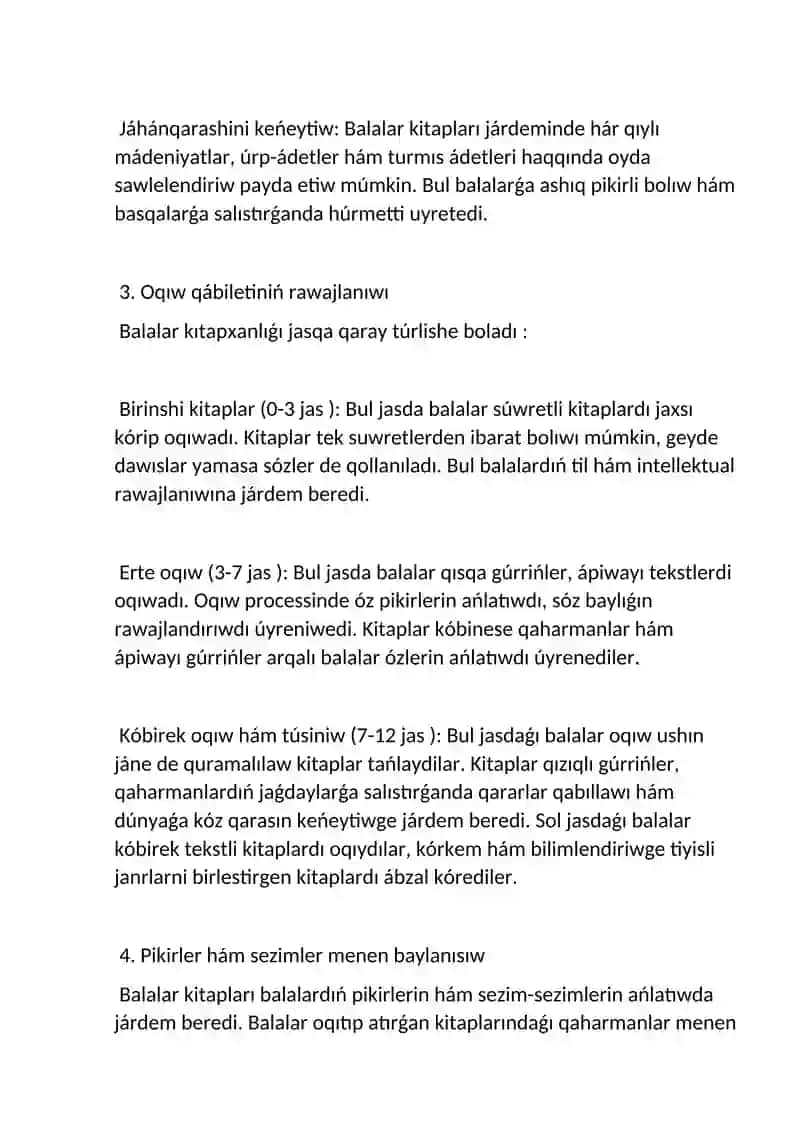 Balalar kitapxanlığı 2