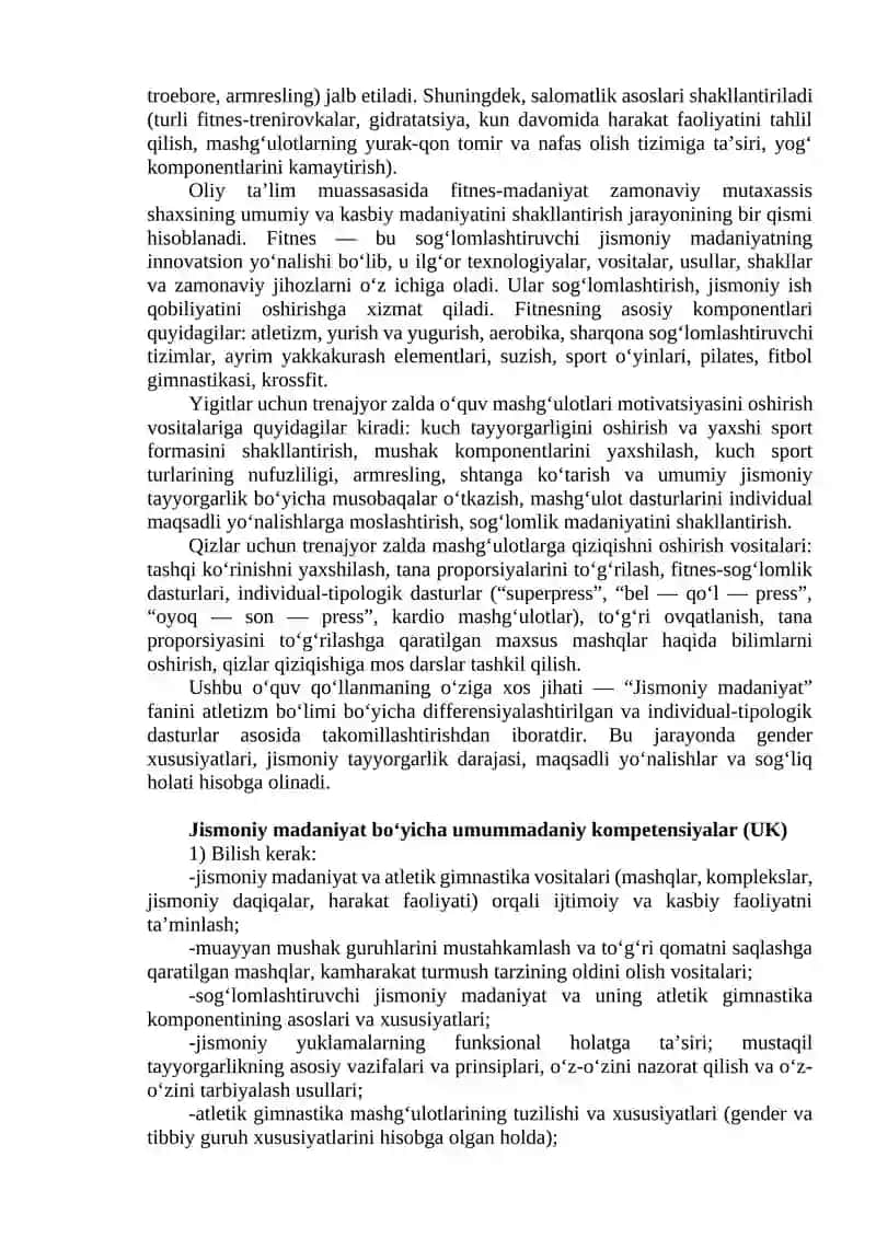 Atletik gimnastika 2