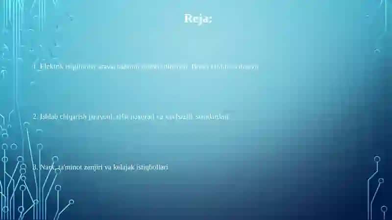 Elektr nogironlar aravachalarini ishlab chiqarish 2