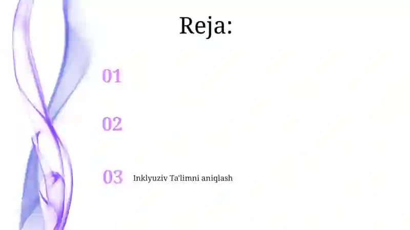 Inklyuziv Ta'limni aniqlash 2