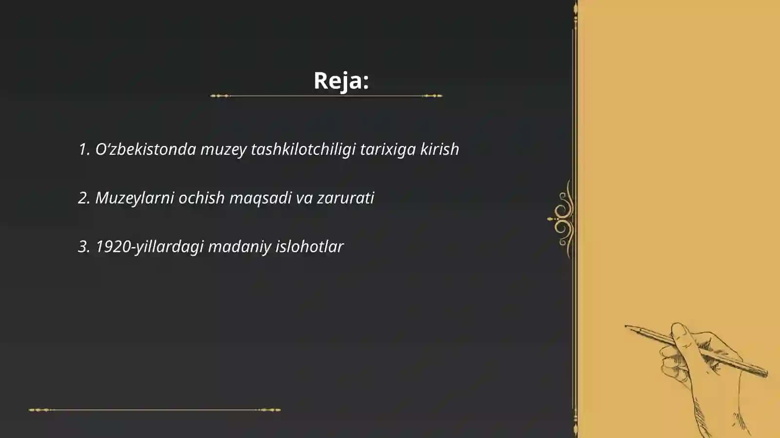 Oʻzbekistonda 20-30-yillarda tashkil etilgan muzeylar 2