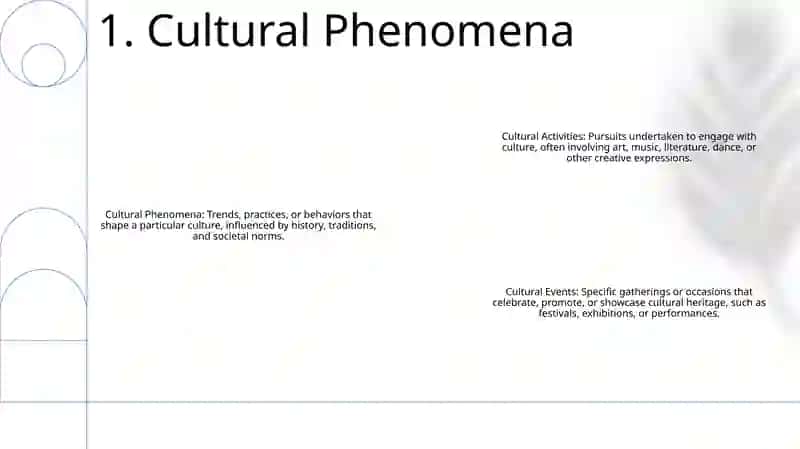 Cultural Activities And Events 2