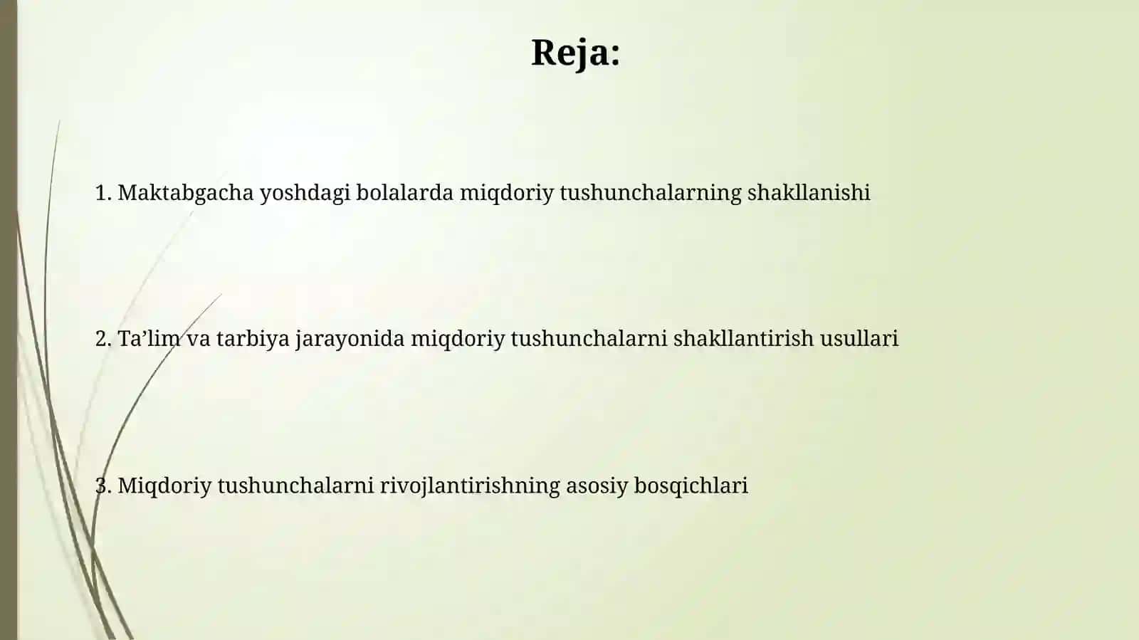 Maktabgacha yoshdagi bolalarda miqdor haqidagi tasavvurlarni shakllantirish 2