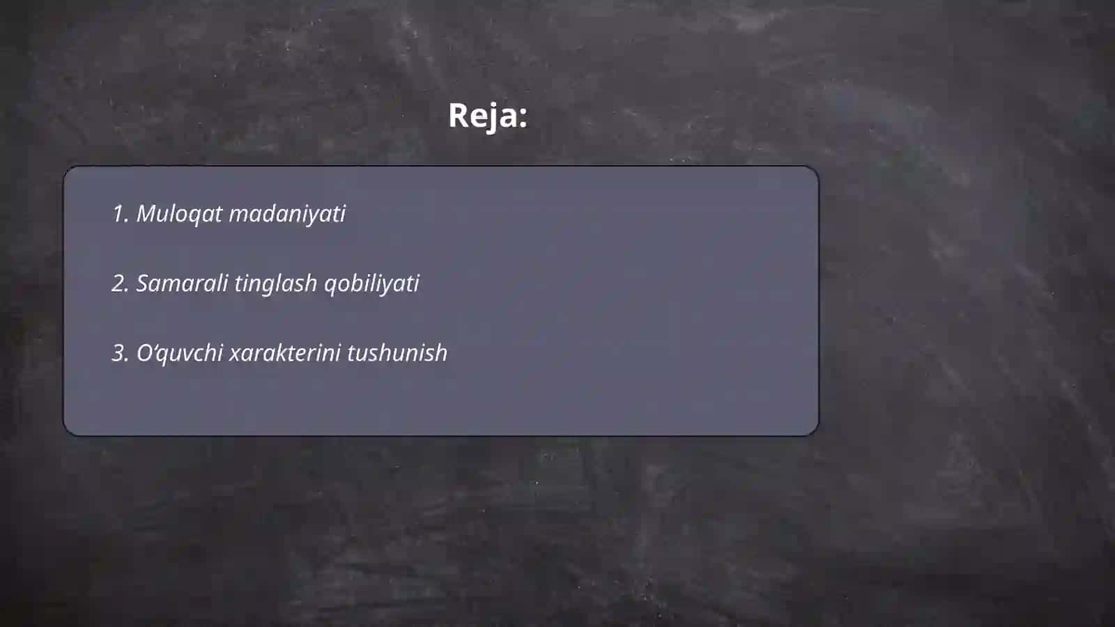 Muloqat madaniyati 2