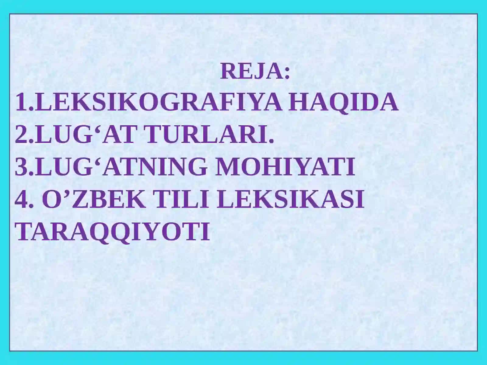 LEKSIKOGRAFIYA 2
