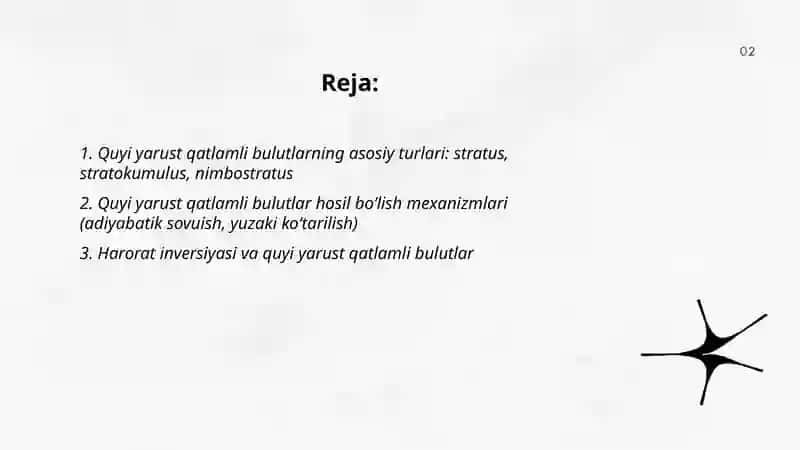Quyi yarust qatlamli quyi yarustli bulutlar 2