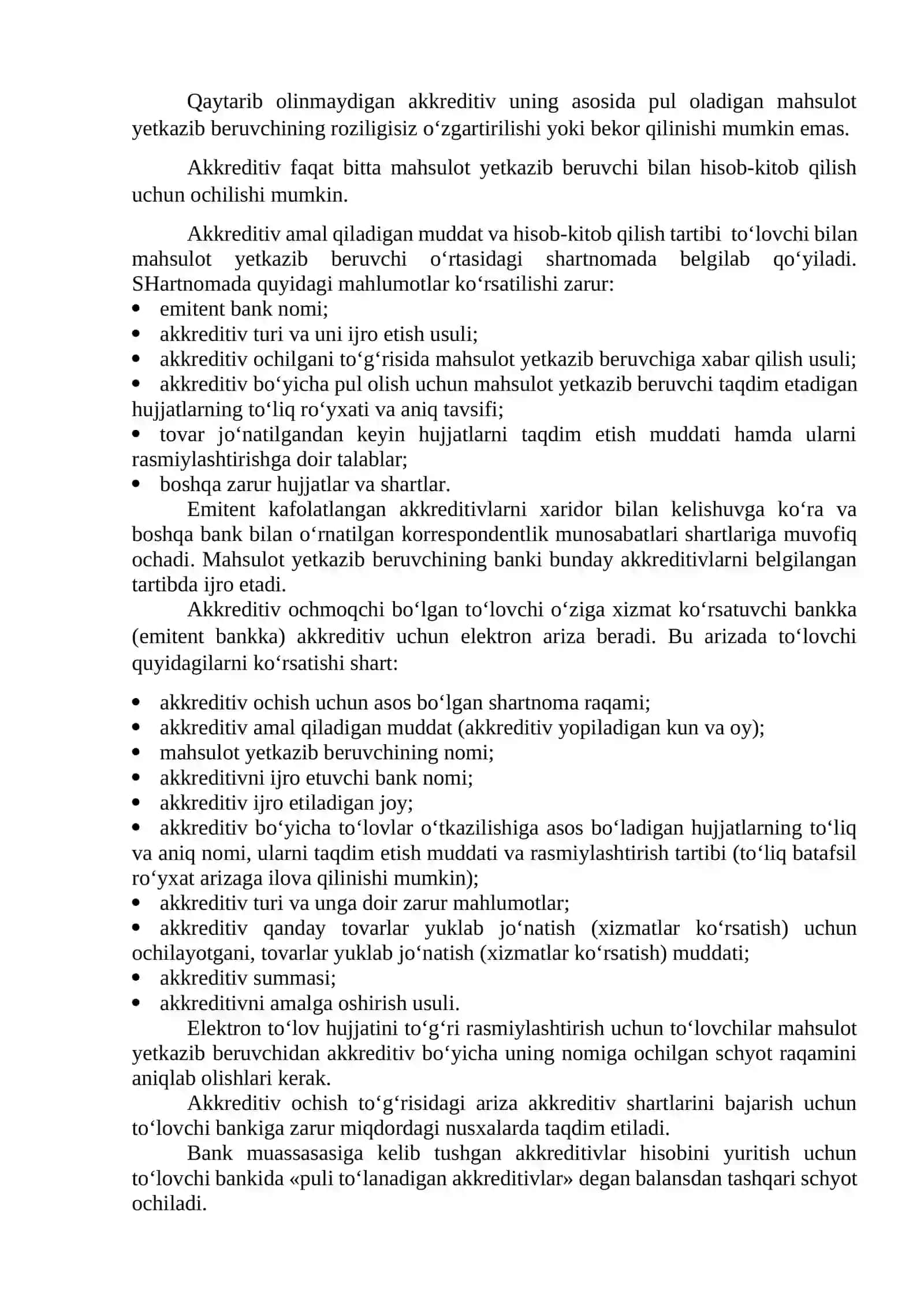Banklarda ochilgan maxsus hisob varaqalar hisobi 2