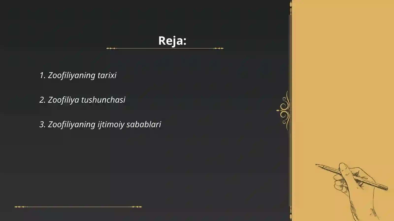 Zoofiliya nima va uning kelib chiqishi 2