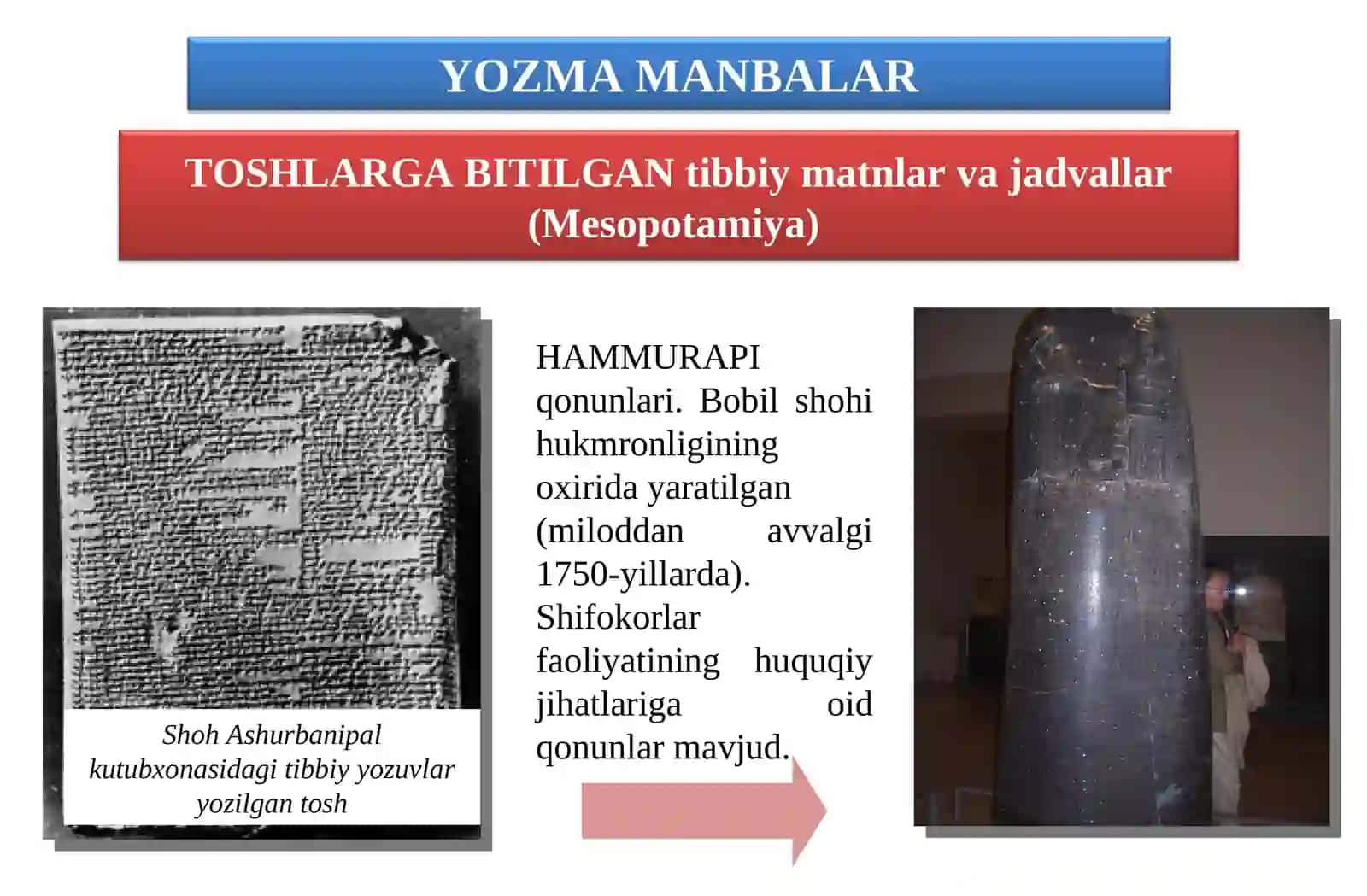 Qadimgi Sharq tabobatining yozma manbalari 2