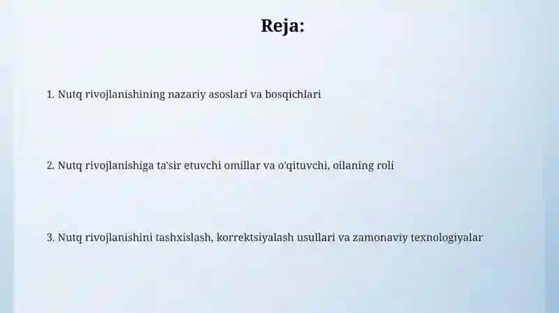 Nutqo'stirish metodikasi fanining maqsadlari va vazifalari 2