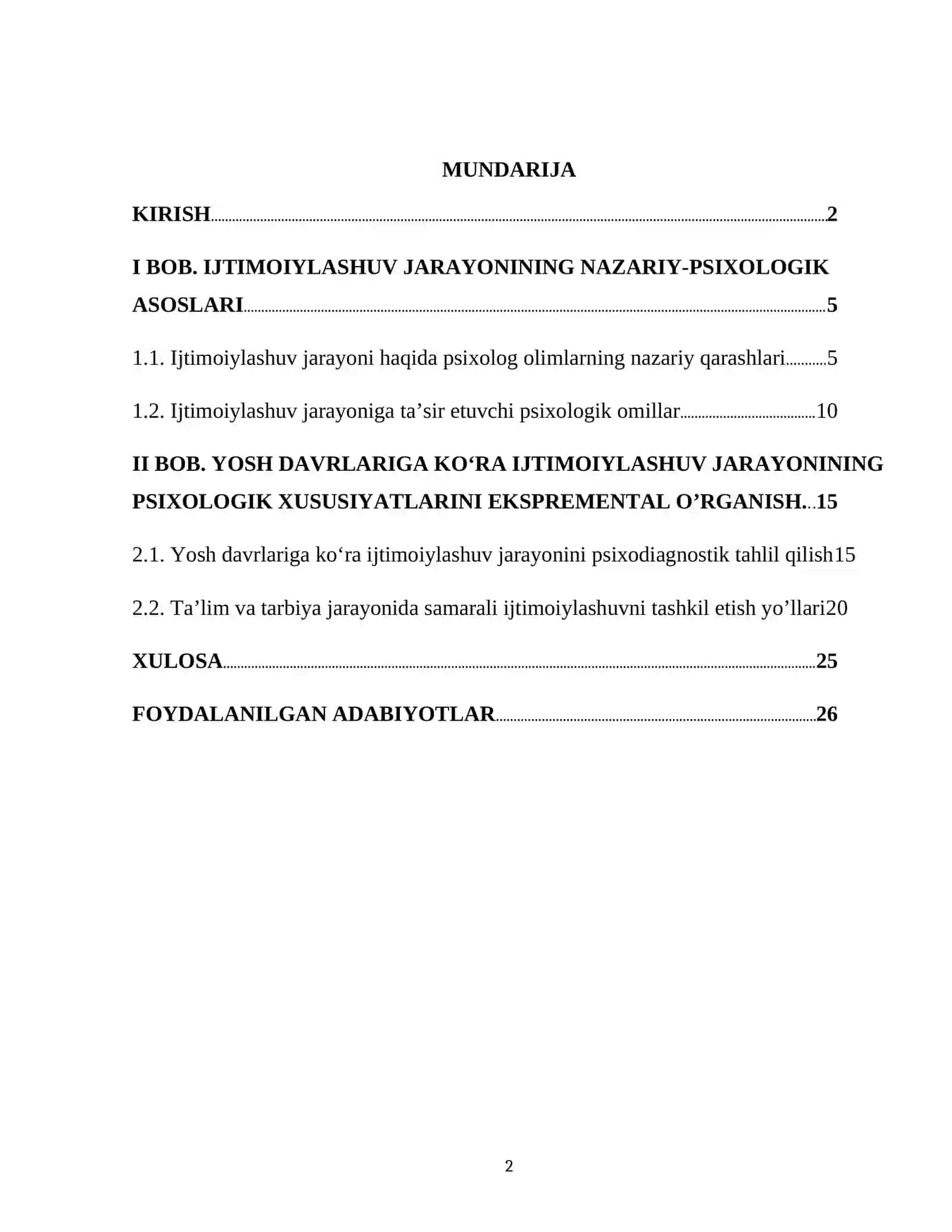 Yosh davrlariga koʻra ijtimoiylashuv jarayonining psixologik xususiyatlari 2