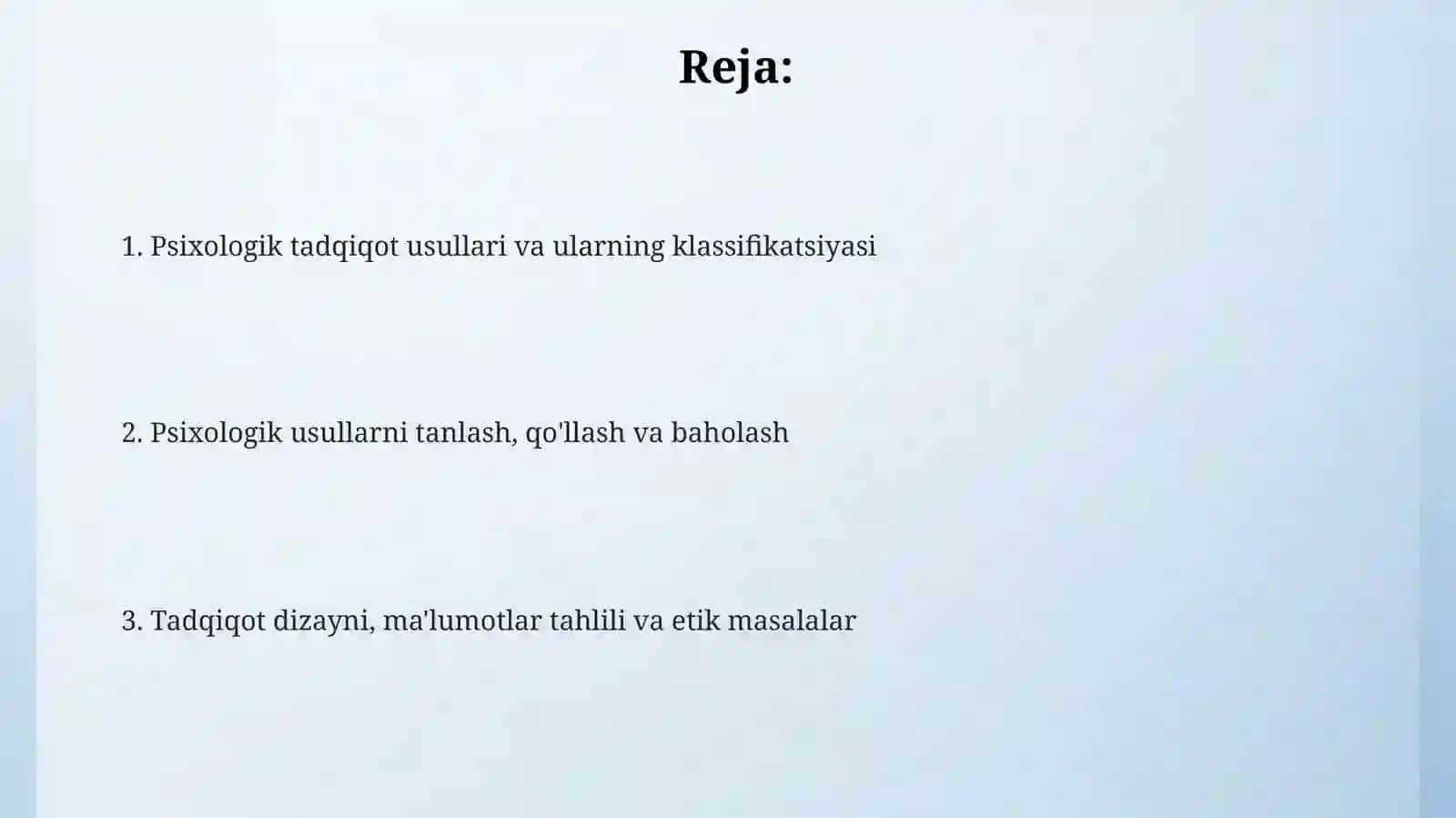 Psixologiktadqiqotmetodlari.psixologikmetodlarningumummilliyklassifikatsiyasi 2