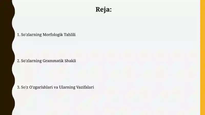 Ravishlarning grammatik shakllari 2