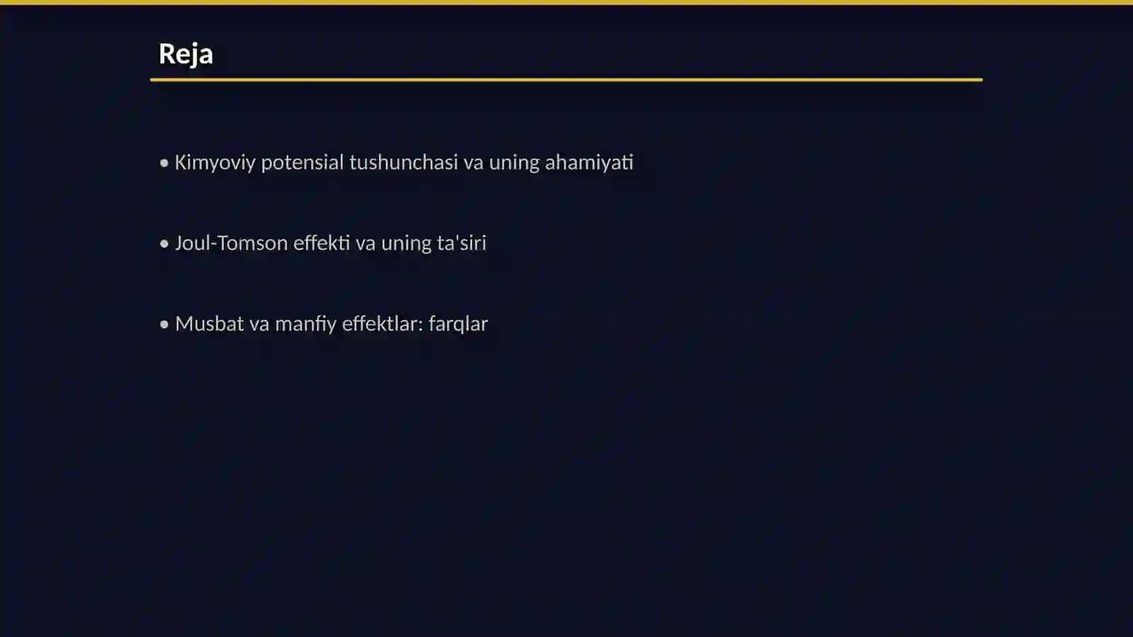 Kimyoviy potensial tushunchasi va uning ahamiyati 2