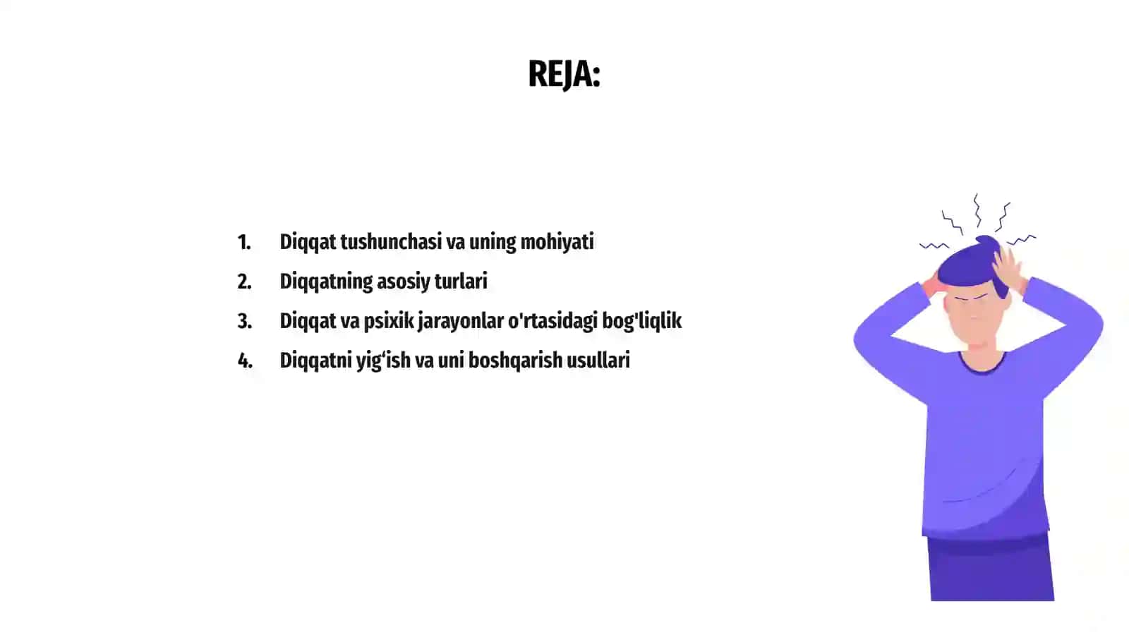 Diqqat psixologik jarayon sifatida 2