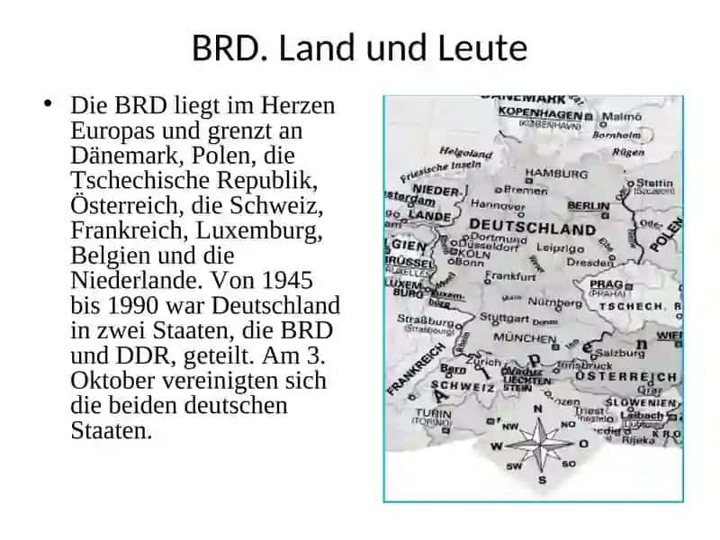 BRD. Land und Leute 2