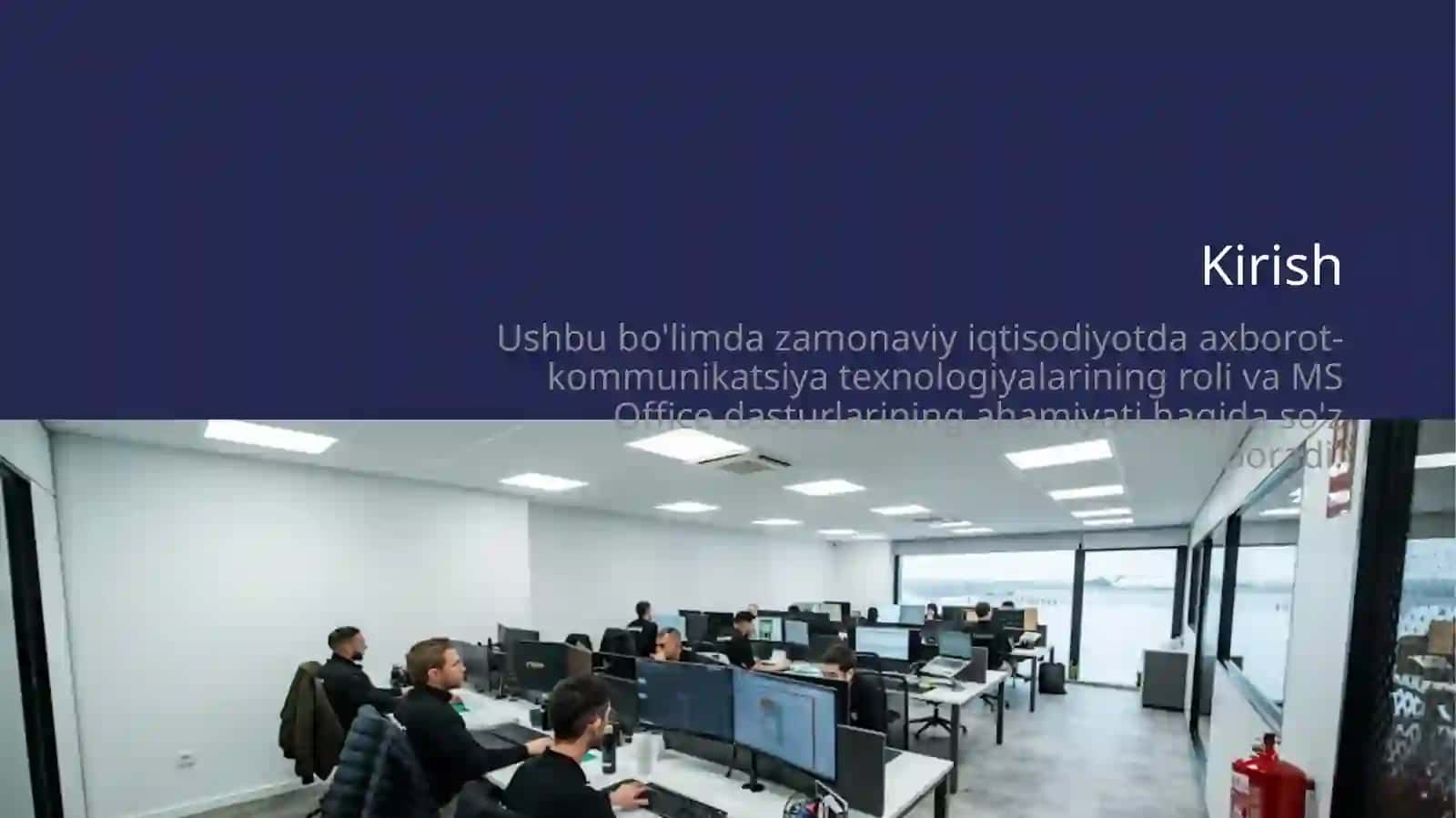 Ms Office dasturlari va ulardan kasbiy faoliyatda foydalanish, Ms Excel dasturida ishlash 2