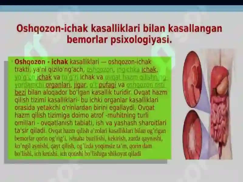 Oshqozon-ichakkasalliklaribilanog'riganbemorlarpsixologiyasi 2