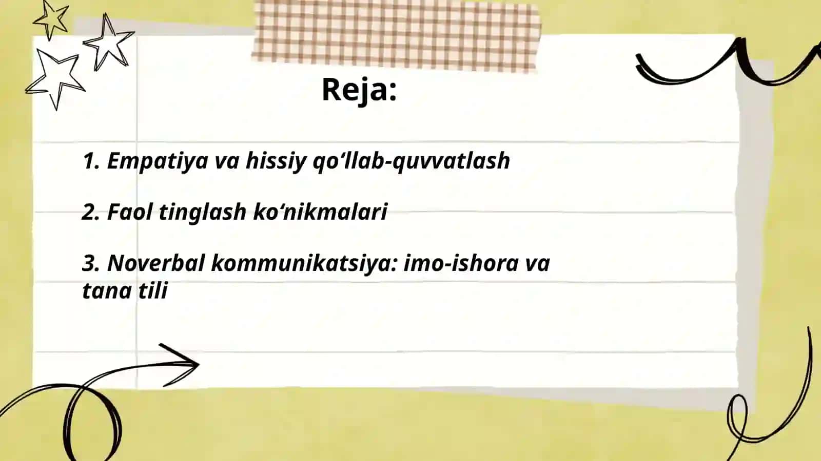Muloqot. Shifokor va bemor muloqotining psixologik xususiyatlari 2