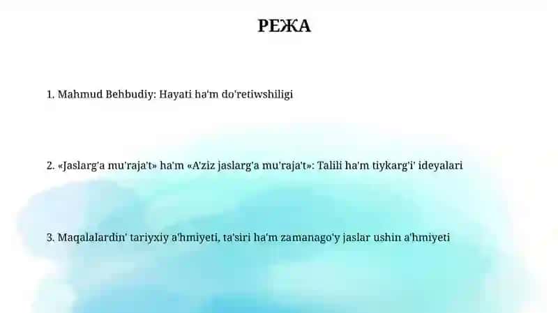 "Jaslarǵa múrájat" hám "Áziz jaslarǵa múrájat" maqalaları 2