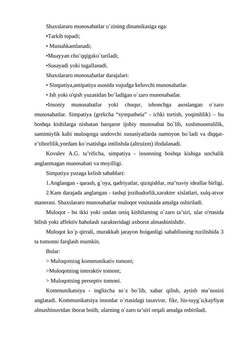 Shaxslararo munosabatlar psixodiagnostikasi 2