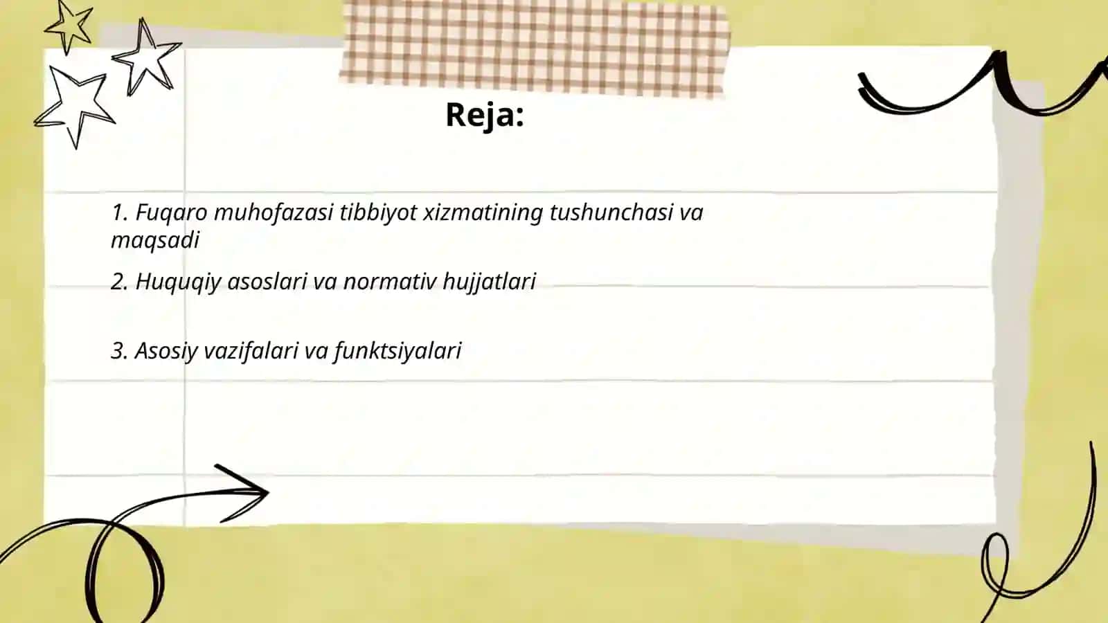Fuqaro muhofazasi tibbiyot xizmati, vazifasi, tashkiliy tamoyillar 2