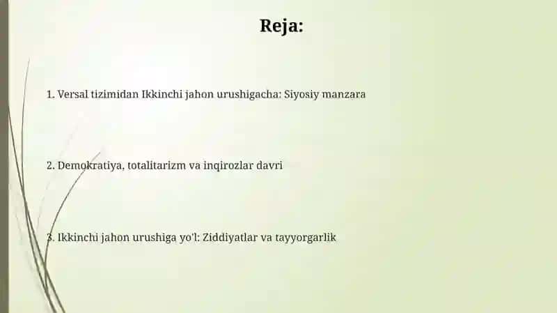 Versal shartnomasi va uning oqibatlari 2
