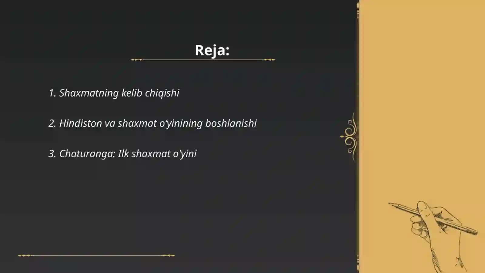 Shaxmatning kelib chiqishi 2