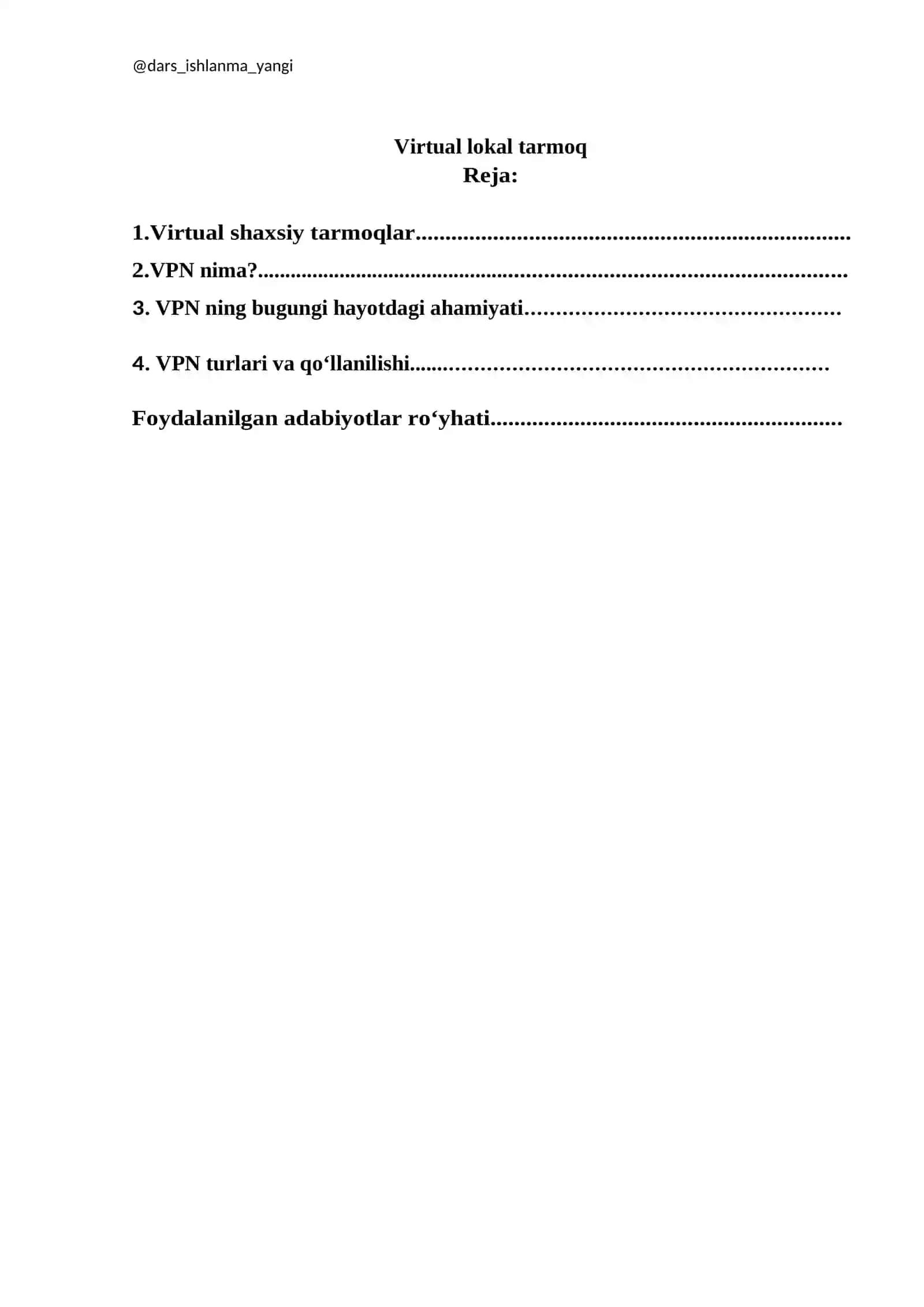 Virtual lokal tarmoq 2