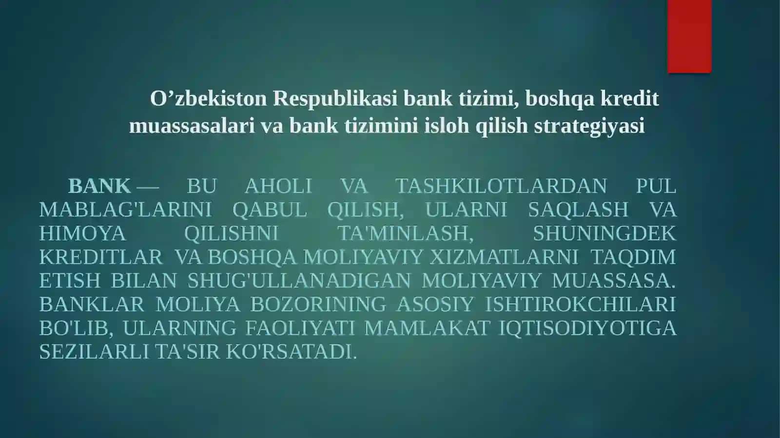 Mijozlar kreditga layoqatligini baholash xorij tajribasi 2