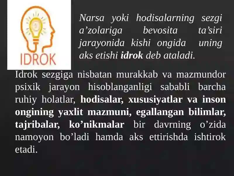 IDROK, XOTIRAVA NUTQNING MUXANDIS KADRLAR FAOLIYATIDA TUTGAN O’RNI 2
