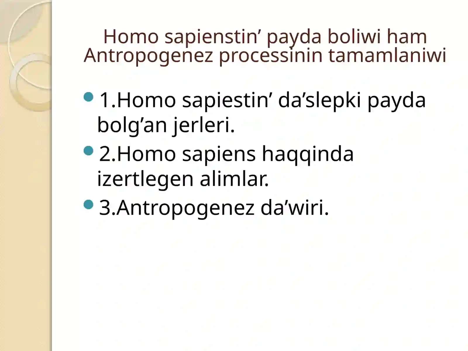 Tilepova Gulzadaninʼ Insanevolyutsiyasi 2