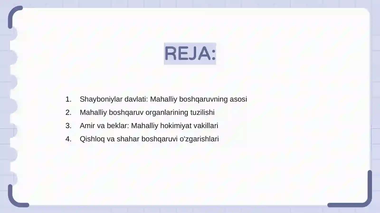 Shayboniylar davlatida mahalliy boshqaruv tizimi 2