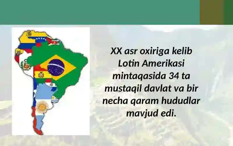 1991 – 2017-yillarda Lotin Amerikasi mamlakatlari 2