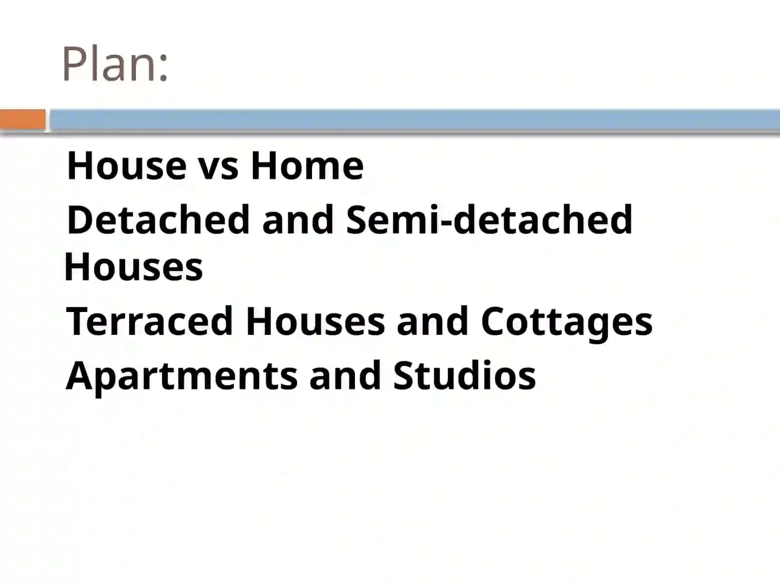 Describing Houses and Homes 2
