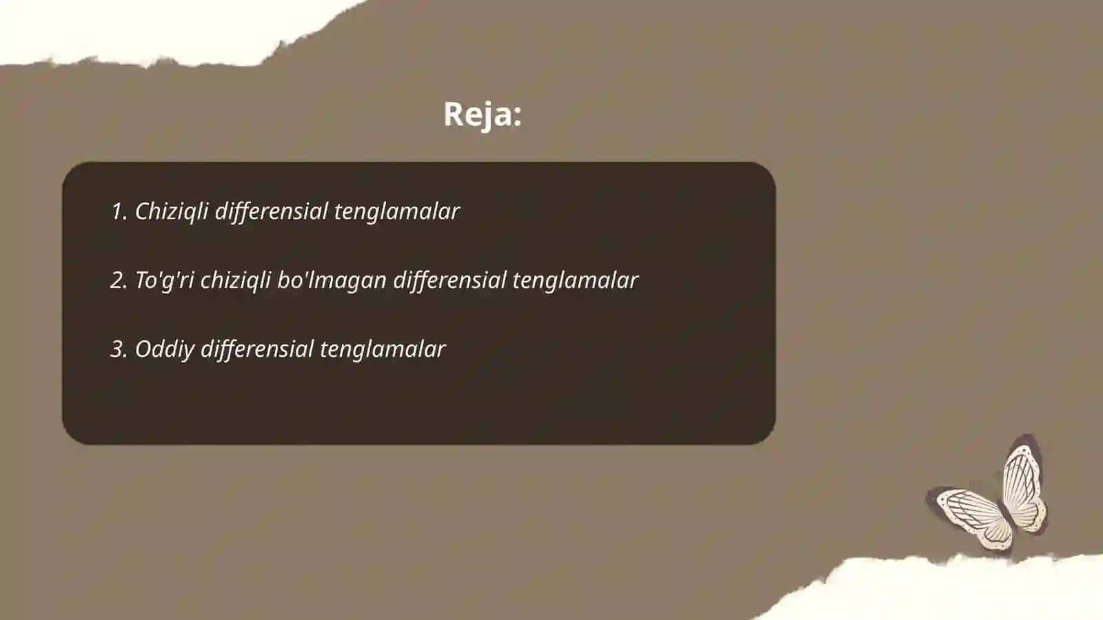 Tekislik tenglamalari 2