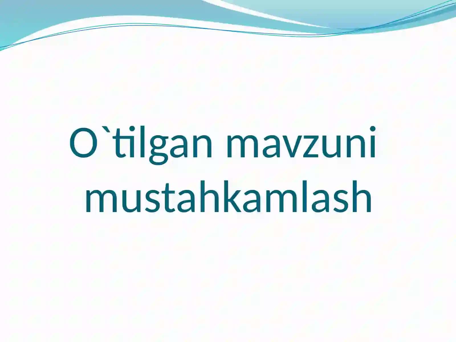 "Nerv   tizimining ahamiyati va tuzilishi" 2