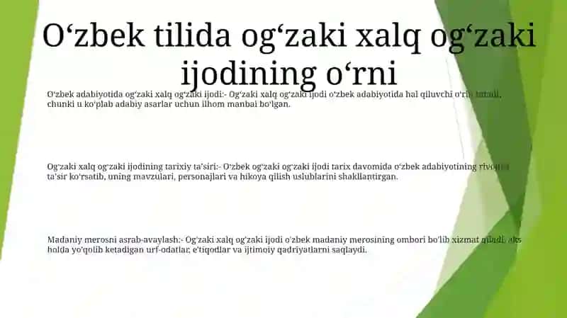 Oʻzbek Tilining Adabiy Me'Yorlari 2