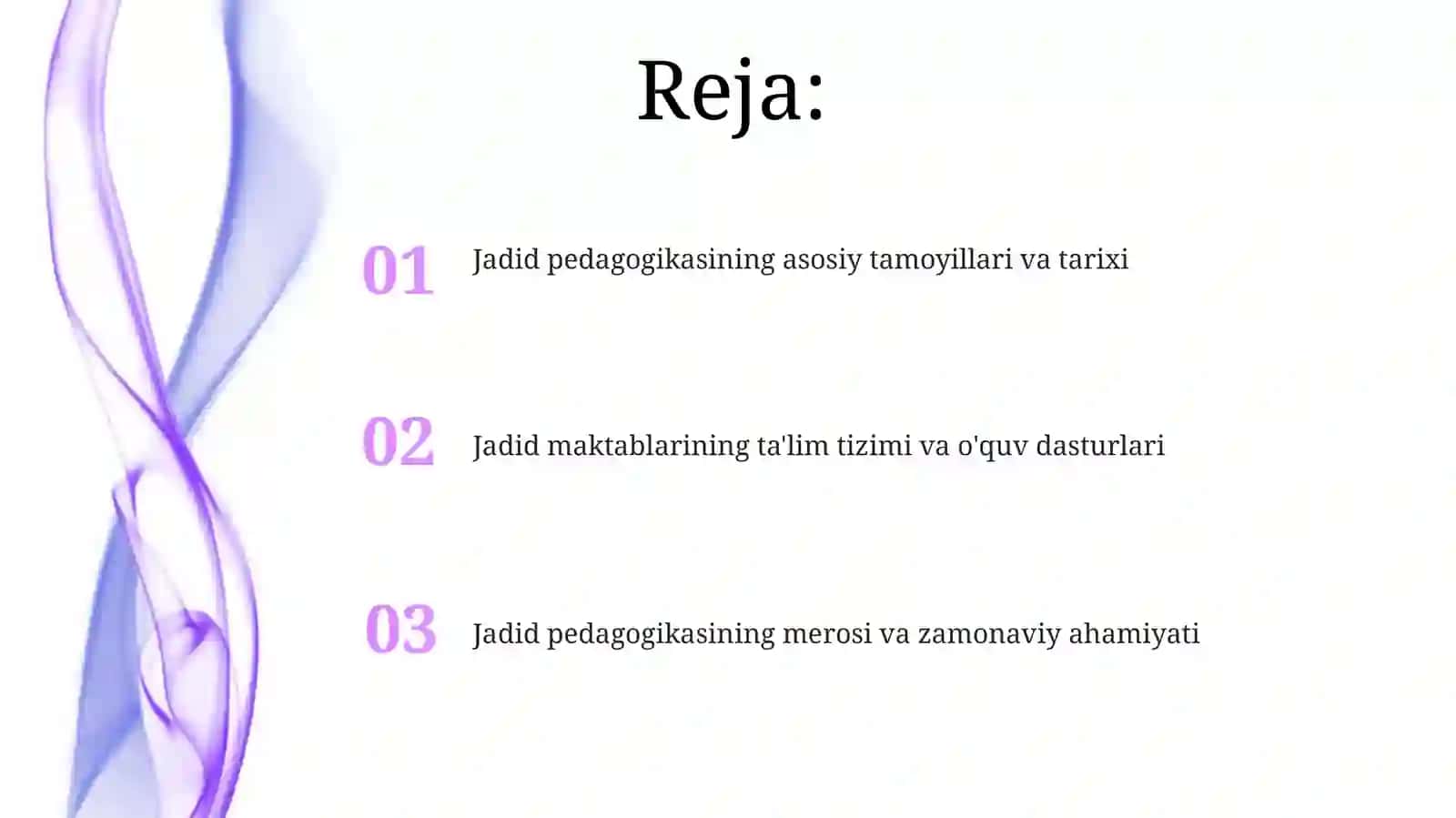 Jadid pedagogikasining asosiy tamoyillari va tarixi 2