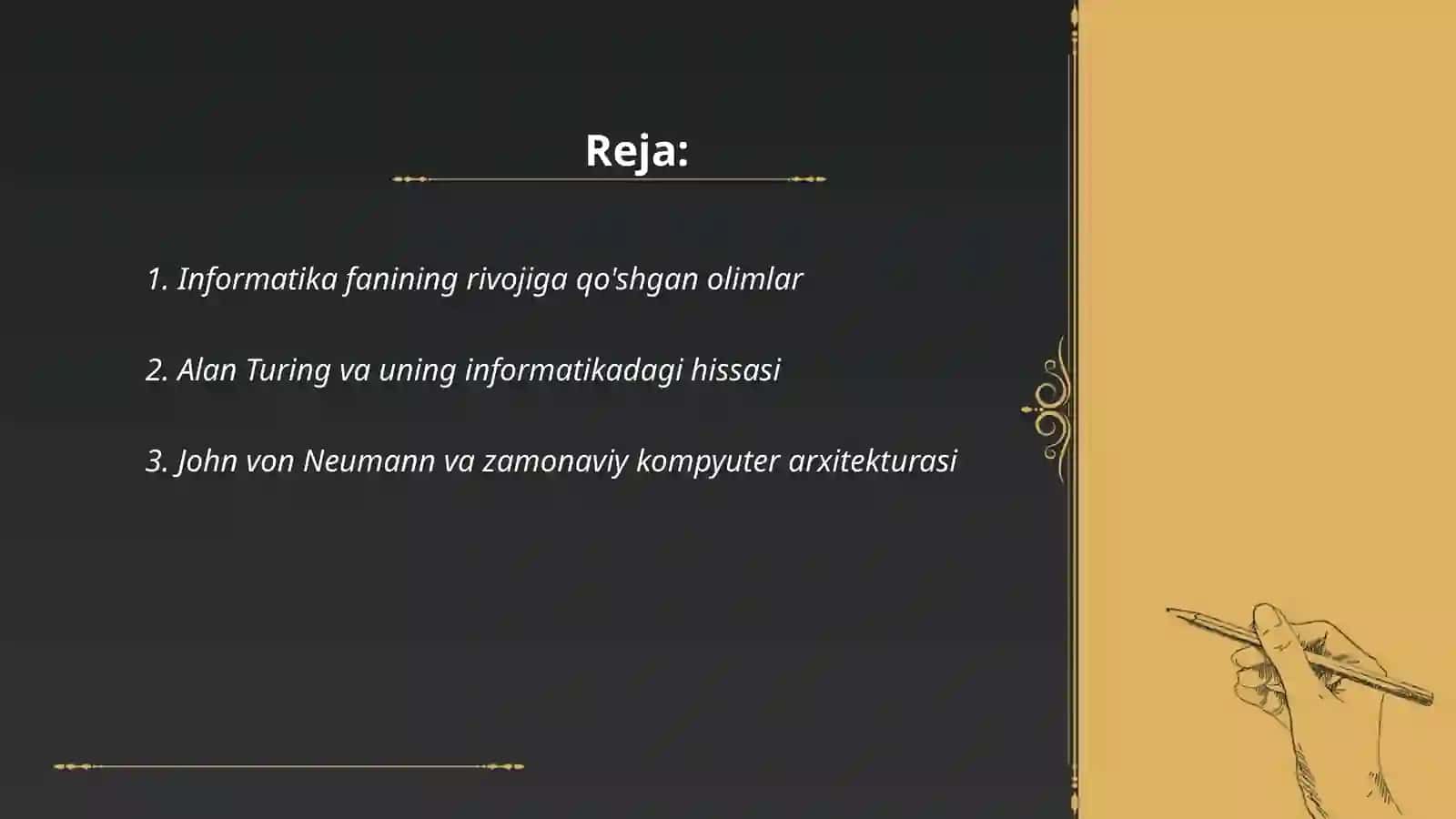 Informatika fani rivojiga hissa qo'shgan olimlar 2
